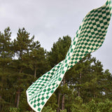 Check Håndklæder- Pine green